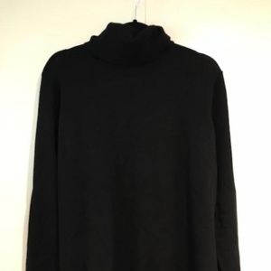 Womens Black Turtleneck XXL